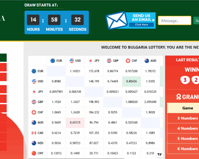Prediksi Togel Bulgaria Lottery Hari Ini: Angka Main Terbaru & Terjitu